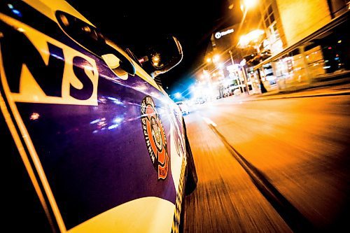 JOHN WOODS / WINNIPEG FREE PRESS
Winnipeg Fire Paramedic Services district chief Steve Brglez cruises Portage Ave, Tuesday, June 20, 2023. 

Reporter: Lett/24 hr