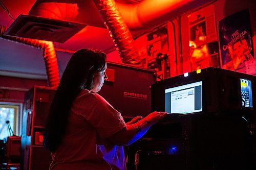 MIKAELA MACKENZIE / WINNIPEG FREE PRESS


Projectionist Kristina Ansari plays Veerana at Cinematheque on Tuesday, June 20, 2023.  For Ben Waldman 24h story.
Winnipeg Free Press 2023