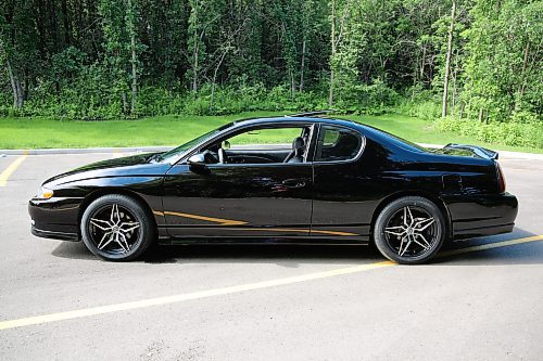 The side shot of a 2002 Chevrolet Monte Carlo, Dale Earnhardt edition owed by 21-year old Brandonite, Sam. (Michele McDougall/The Brandon Sun)