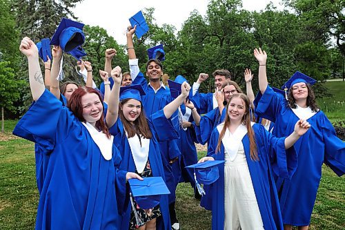 RUTH BONNEVILLE / WINNIPEG FREE PRESS

Standup - REC grads celebrate

River East Collegiate grade 12 grads have some fun taking group photos and dancing together with their caps and gowns on at Kildonan Park Friday afternoon. Students and parents will celebrate their official convocation ceremony and grad dinner party next week.  

 Alora Kempthorne, voted 2023, class Valedictorian is celebrated by her classmates as they dance on the grass barefoot celebrating the end of grade 12.  



June 23rd, 2023
