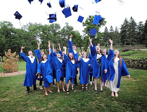 RUTH BONNEVILLE / WINNIPEG FREE PRESS

Standup - REC grads celebrate

River East Collegiate grade 12 grads have some fun throwing up their caps into the air a mom takes pictures and dancing together with their caps and gowns on at Kildonan Park Friday afternoon. Students and parents will celebrate their official convocation ceremony and grad dinner party next week.  





June 23rd, 2023
