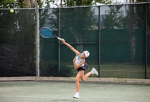 JESSICA LEE / WINNIPEG FREE PRESS

Marina Gedz plays a match against Samantha Gnilo June 24, 2023 at Taylor Tennis Centre.

Reporter: Donald