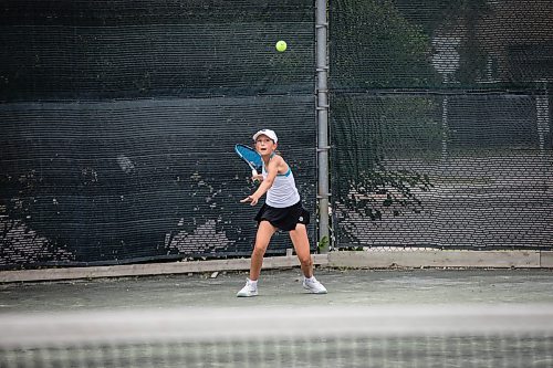 JESSICA LEE / WINNIPEG FREE PRESS

Marina Gedz plays a match against Samantha Gnilo June 24, 2023 at Taylor Tennis Centre.

Reporter: Donald
