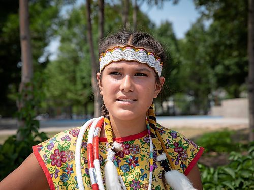 JESSICA LEE / WINNIPEG FREE PRESS

Charisma Mason is photographed at The Forks July 1, 2023.

Reporter: Cierra Bettens/stand up