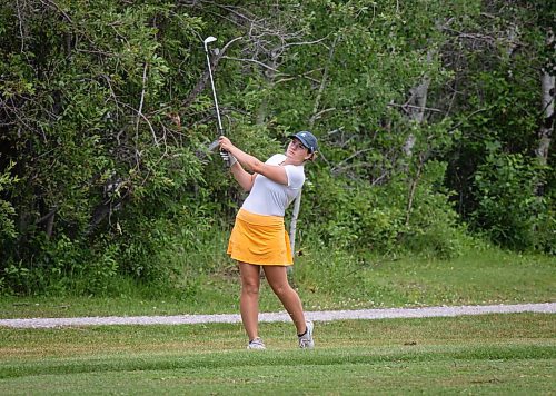 JESSICA LEE / WINNIPEG FREE PRESS

Crystal Zamzow is photographed July 5, 2023 at Teulon Golf &amp; Country Club for the final day of Provincial Junior Golf championships.

Reporter: Mike Sawatzky