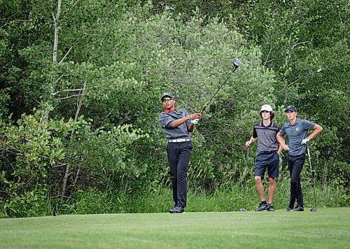 JESSICA LEE / WINNIPEG FREE PRESS

JJ Boonseeor is photographed July 5, 2023 at Teulon Golf &amp; Country Club for the final day of Provincial Junior Golf championships.

Reporter: Mike Sawatzky