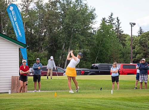 JESSICA LEE / WINNIPEG FREE PRESS

Crystal Zamzow is photographed July 5, 2023 at Teulon Golf &amp; Country Club for the final day of Provincial Junior Golf championships.

Reporter: Mike Sawatzky