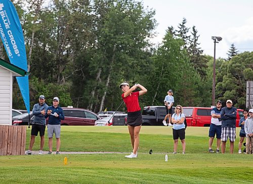 JESSICA LEE / WINNIPEG FREE PRESS

Jeri Lafleche is photographed July 5, 2023 at Teulon Golf &amp; Country Club for the final day of Provincial Junior Golf championships.

Reporter: Mike Sawatzky