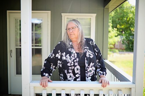 Antoinette Gravel-Oullette at her home in Rivers. (Tim Smith/The Brandon Sun)