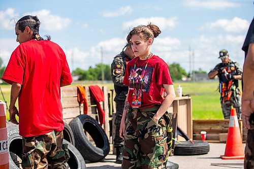 MIKAELA MACKENZIE / WINNIPEG FREE PRESS

Cambria Harris af the blockade/camp at Brady Landfill after the province announced that they will not be funding a landfill search for the murdered women on Thursday, July 6, 2023.  For Chris Kitching story.
Winnipeg Free Press 2023.