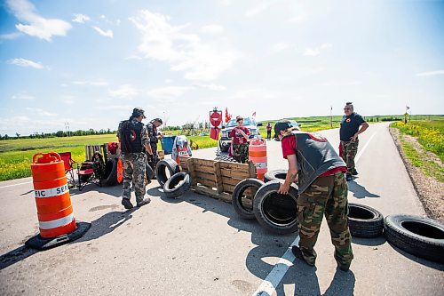 MIKAELA MACKENZIE / WINNIPEG FREE PRESS

A blockade closes off Brady Landfill after the province announced that they will not be funding a landfill search for the murdered women on Thursday, July 6, 2023.  For Chris Kitching story.
Winnipeg Free Press 2023.