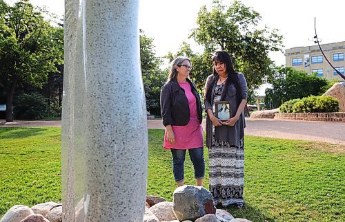 RUTH BONNEVILLE / WINNIPEG FREE PRESS

Local - MMIWG profile Cherisse Houle

Photographs of  Barb Houle (mom) and Linda English (Foster Mom) as they sat looking out at the Red River, a photo of Cherisse and sharing  tears, hugs and even laughter.  Also photos of them as they offer tobacco at the monument.  

Met with  Barb Houle (mom) and Linda English (Foster Mom), at the Forks near the MMIWG monument and captured them spending time together.  They are very close and act like sisters when together.  

Cherisse is one of Canada&#x573; estimated 4,000 missing and murdered Indigenous women and girls.

SKED: Cherisse Diane Marie Houle was born on July 7, 1991. She was the fourth of Barb Houle&#x573; children. She was an easygoing baby with twinkly brown eyes who loved to play and laugh, and she was especially fond of her big sister, Jessica, who was only a year-and-a-half older.


June 25th, 2023
