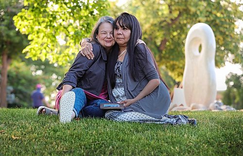 RUTH BONNEVILLE / WINNIPEG FREE PRESS

Local - MMIWG profile Cherisse Houle

Photographs of  Barb Houle (mom) and Linda English (Foster Mom) as they sat looking out at the Red River, a photo of Cherisse and sharing  tears, hugs and even laughter.  Also photos of them as they offer tobacco at the monument.  

Met with  Barb Houle (mom) and Linda English (Foster Mom), at the Forks near the MMIWG monument and captured them spending time together.  They are very close and act like sisters when together.  

Cherisse is one of Canada&#x2019;s estimated 4,000 missing and murdered Indigenous women and girls.

SKED: Cherisse Diane Marie Houle was born on July 7, 1991. She was the fourth of Barb Houle&#x2019;s children. She was an easygoing baby with twinkly brown eyes who loved to play and laugh, and she was especially fond of her big sister, Jessica, who was only a year-and-a-half older.


June 25th, 2023
