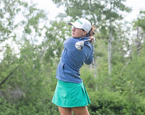 Mike Thiessen / Winnipeg Free Press 
Crystal Zamzow during the Diamond Athletic Women&#x2019;s Amateur Championships at Pine Ridge Golf Club. For Joshua Sam-Frey. 230710 &#x2013; Monday, July 10, 2023