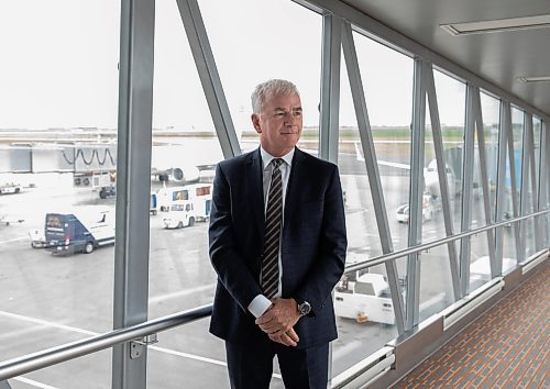 JESSICA LEE / WINNIPEG FREE PRESS
Flair CEO Stephen Jones is photographed at the airport July 12, 2023.
Reporter: Martin Cash