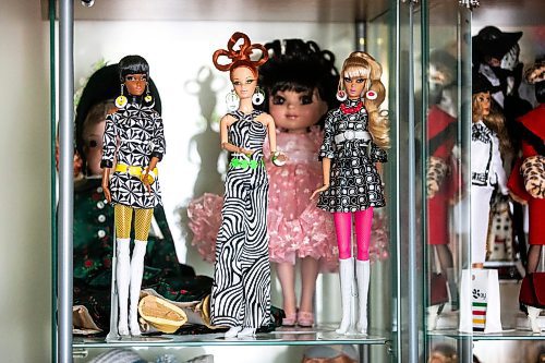 MIKAELA MACKENZIE / WINNIPEG FREE PRESS

President of the Manitoba Dolls Club Lucy Cook&#x573; impressive Barbie collection on Thursday, July 13, 2023.  For AV Kitching story.
Winnipeg Free Press 2023.