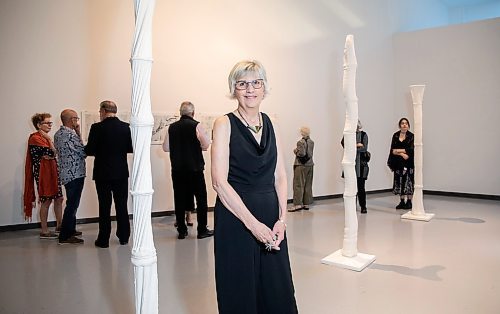 JESSICA LEE / WINNIPEG FREE PRESS

Grace Nickel is photographed at her opening exhibition at the Winnipeg Art Gallery July 13, 2023.

Reporter: Alan Small