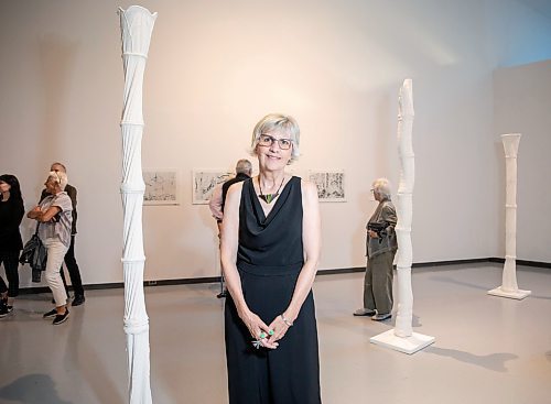 JESSICA LEE / WINNIPEG FREE PRESS

Grace Nickel is photographed at her opening exhibition at the Winnipeg Art Gallery July 13, 2023.

Reporter: Alan Small