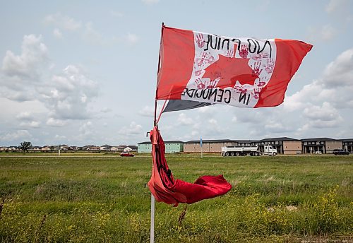 JESSICA LEE / WINNIPEG FREE PRESS

The Brady Landfill blockade is photographed July 13, 2023. 

Reporter: Tyler Searle /Chris Kitching