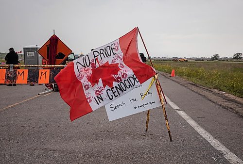 JESSICA LEE / WINNIPEG FREE PRESS

A sign is photographed at the Brady Landfill July 14, 2023.

Reporter: Chris Kitching