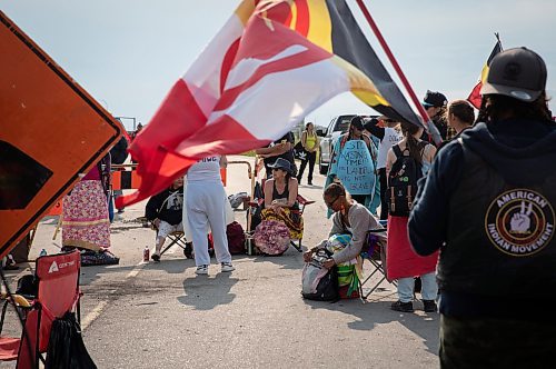 JESSICA LEE / WINNIPEG FREE PRESS

Protestors are photographed at Brady Landfill July 14, 2023.

Reporter: Chris Kitching