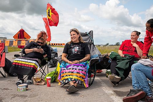 JESSICA LEE / WINNIPEG FREE PRESS

Protestor Melissa Robinson, who has been at the landfill since December, is photographed July 15, 2023 at Brady Landfill. Robinson is the cousin of Morgan Harris, whose remains are believed to be at Prairie Green Landfill.

Reporter: Cierra
