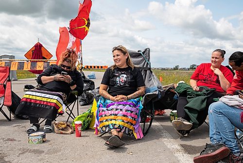 JESSICA LEE / WINNIPEG FREE PRESS

Protestor Melissa Robinson, who has been at the landfill since December, is photographed July 15, 2023 at Brady Landfill. Robinson is the cousin of Morgan Harris, whose remains are believed to be at Prairie Green Landfill.

Reporter: Cierra