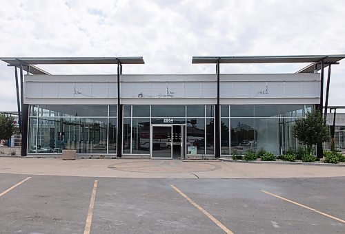 Mike Thiessen / Winnipeg Free Press 
A new Boyd Autobody and Glass is going up at the southeast corner of Portage Avenue and Moray Street. 230726 &#x2013; Wednesday, July 26, 2023