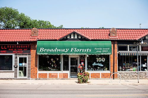 MIKAELA MACKENZIE / WINNIPEG FREE PRESS

Broadway Florists, which is celebrating 100 years open this September, on Academy on Monday, July 31, 2023. For Gabby Piche story.
Winnipeg Free Press 2023