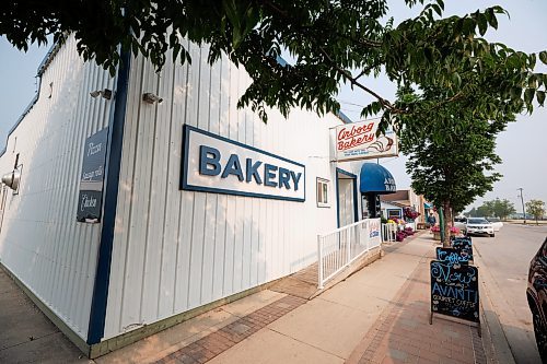 MIKE DEAL / WINNIPEG FREE PRESS
The Arborg Bakery in Arborg, MB.
230731 - Monday, July 31, 2023.