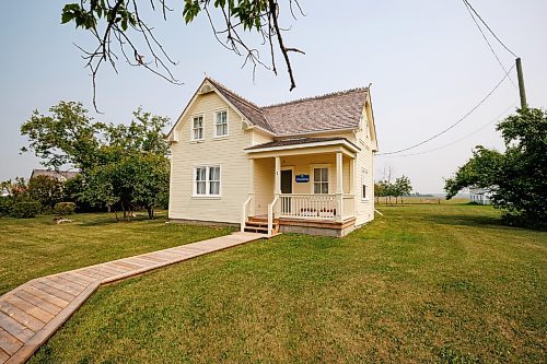 MIKE DEAL / WINNIPEG FREE PRESS
Engimyri House, built in 1901, is one of the oldest surviving residences in the Icelandic River area, located in Riverton, MB.
230731 - Monday, July 31, 2023.