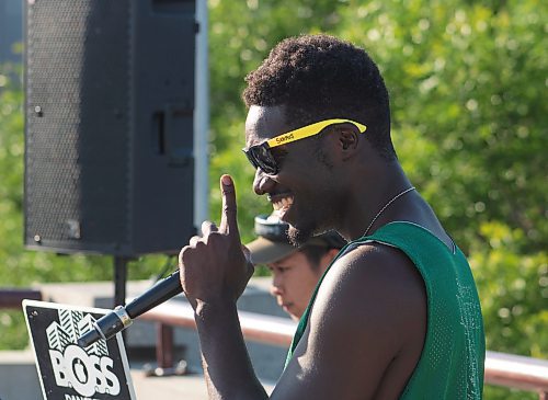 Mike Thiessen / Winnipeg Free Press 
Eugene &#x201c;Genie&#x201d; Bafoe is one of the hosts of a weekly outdoor dance session at the Forks. The sessions will run through the remainder of the summer. For Eva Wasney. 230802 &#x2013; Wednesday, August 2, 2023