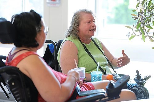 RUTH BONNEVILLE / WINNIPEG FREE PRESS

LOCAL - no a/c

Pamela Jojnowicz (pink) is a resident at Actionmarguerite at 185 Despins Street in St. Boniface. She says the building has been without AC for six weeks. 

Christina Storm, another resident of the centre, also took part in the interview.


Katie May's story

August 3rd,   2023

