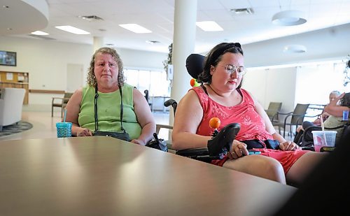 RUTH BONNEVILLE / WINNIPEG FREE PRESS

LOCAL - no a/c

Pamela Jojnowicz (pink) is a resident at Actionmarguerite at 185 Despins Street in St. Boniface. She says the building has been without AC for six weeks. 

Christina Storm, another resident of the centre, also took part in the interview.


Katie May's story

August 3rd,   2023

