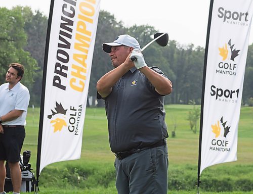 Mike Thiessen / Winnipeg Free Press 
Jay Doyle was the winner of the Hobson Financial Men&#x2019;s Senior Tournament at St. B Golf Club. For Donald Stewart. 230804 &#x2013; Friday, August 4, 2023