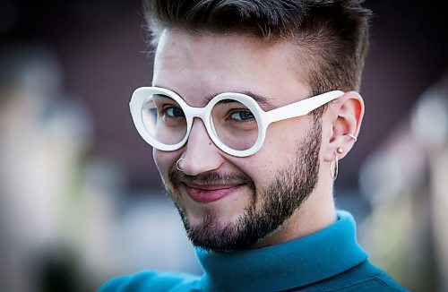 JOHN WOODS / WINNIPEG FREE PRESS
Kyle Briscoe, an opera and pop singer who has just released a new EP, and is heading to McGill for a masters degree in voice later this month, is photographed at Assiniboine Park in Winnipeg, Monday, August 7, 2023. 

Reporter: small