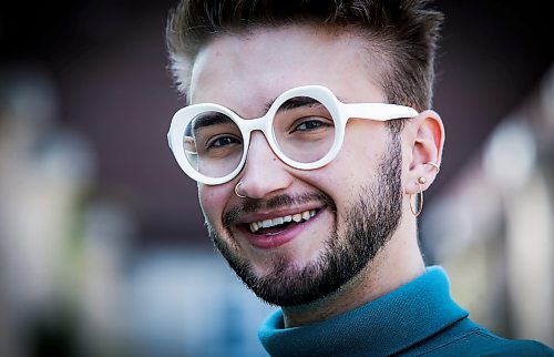 JOHN WOODS / WINNIPEG FREE PRESS
Kyle Briscoe, an opera and pop singer who has just released a new EP, and is heading to McGill for a masters degree in voice later this month, is photographed at Assiniboine Park in Winnipeg, Monday, August 7, 2023. 

Reporter: small