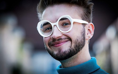 JOHN WOODS / WINNIPEG FREE PRESS
Kyle Briscoe, an opera and pop singer who has just released a new EP, and is heading to McGill for a masters degree in voice later this month, is photographed at Assiniboine Park in Winnipeg, Monday, August 7, 2023. 

Reporter: small