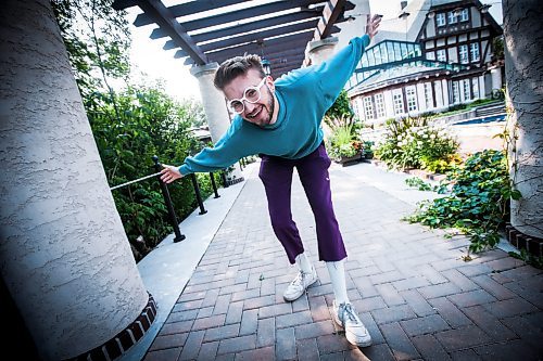 JOHN WOODS / WINNIPEG FREE PRESS
Kyle Briscoe, an opera and pop singer who has just released a new EP, and is heading to McGill for a masters degree in voice later this month, is photographed at Assiniboine Park in Winnipeg, Monday, August 7, 2023. 

Reporter: small