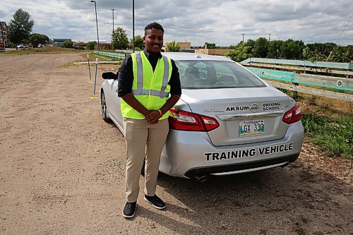 Samuel Solomon is the founder of Aksum Driving School. (Abiola Odutola/The Brandon Sun)