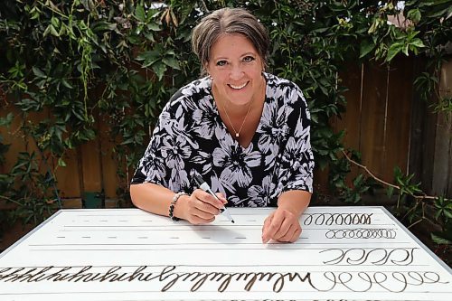 RUTH BONNEVILLE / WINNIPEG FREE PRESS

Local - Cursive controversy

Shelley Drewniak, a grade 5/6 Teacher, uses a white board to show styles of  cursive writing at her home.

See Maggie's story.


August 10th,  2023

