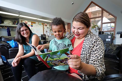 RUTH BONNEVILLE / WINNIPEG FREE PRESS


Acorn Family Centre client, Patricia Quoquat and her son, Jack - Allen (4yrs), reading at the centre Thursday. 

Also, Executive Director of the centre, Emma Finebilt next to them in one of the photos. 

See story. 




August 10th,  2023

