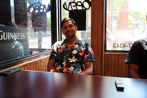 Darpan Patel, co-owner, Guinness Tavern by the Double Decker. (Abiola Odutola/The Brandon Sun)
