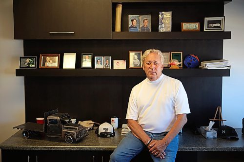 14082023
Wes Norosky, president of South End Lumber-Timbermart, at his office in Brandon. 
(Tim Smith/The Brandon Sun)