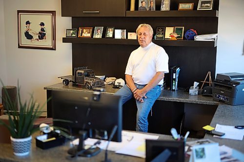 14082023
Wes Norosky, president of South End Lumber-Timbermart, at his office in Brandon. 
(Tim Smith/The Brandon Sun)