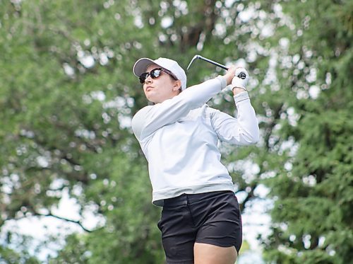 Mike Thiessen / Winnipeg Free Press 
Addison Kartusch during the Diamond Athletic Women&#x2019;s Amateur Championships at Pine Ridge Golf Club. For Joshua Sam-Frey. 230710 &#x2013; Monday, July 10, 2023