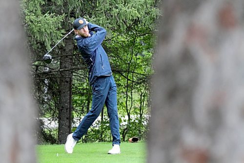 Brad Pardy defeated Jason Thorpe, the man who got him into golf, in the first round of Tamarack golf tournament men's championship flight action at Clear Lake Golf Course on Tuesday. (Photos by Thomas Friesen/The Brandon Sun)