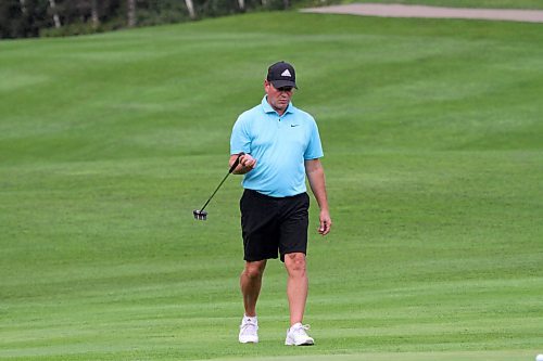 Defending champ Jarod Crane will be the first to say it wasn't his best stuff on Thursday but he got past Derek Cameron on the final hole. (Thomas Friesen/The Brandon Sun)