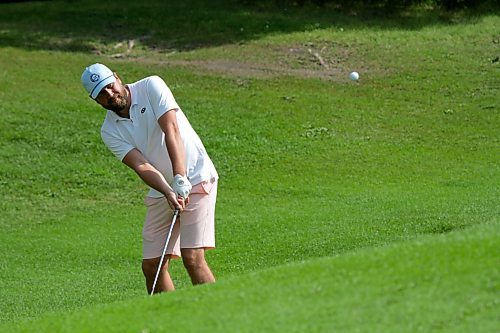 Rivers product Mitch Foster defeated Jay Thiesen in the Tamarack golf tournament men's quarterfinals at Clear Lake Golf Course on Thursday. (Thomas Friesen/The Brandon Sun)