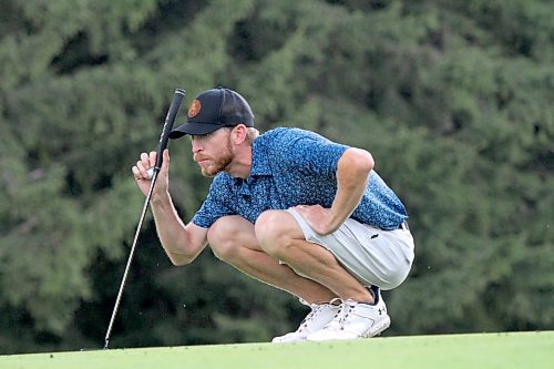 Brad Pardy birdied his 18th hole to ice Dan O'Greysik and gets to play Jarod Crane for a trip to Saturday's final. (Thomas Friesen/The Brandon Sun)